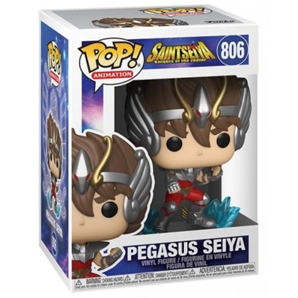 Pop Figurine Pop Pegasus Seiya (Les Chevaliers du Zodiaque) Figurine in box