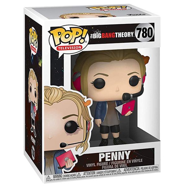 Pop Figurine Pop Penny with computer (The Big Bang Theory) Figurine in box
