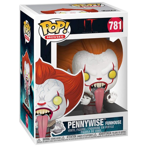 Pop Figurine Pop Pennywise funhouse (It, Chapter Two) Figurine in box
