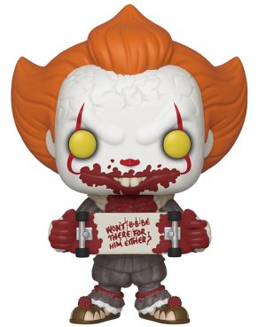 Figurine Pop Pennywise with skateboard (It, Chapter Two)