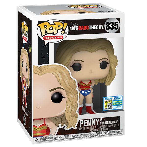 Pop Figurine Pop Penny as Wonder Woman (The Big Bang Theory) Figurine in box