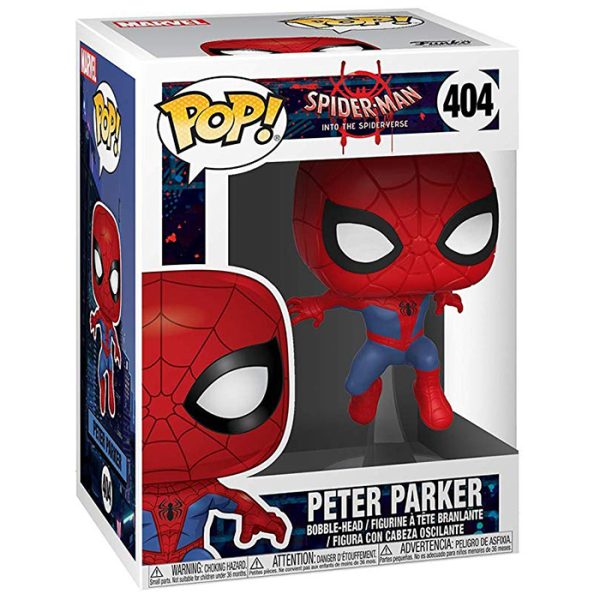 Pop Figurine Pop Peter Parker (Into The Spiderverse) Figurine in box