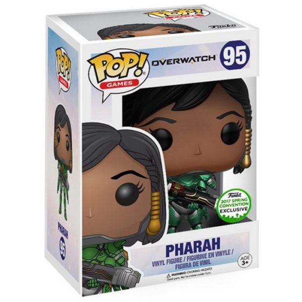 Pop Figurine Pop Pharah ?meraude (Overwatch) Figurine in box