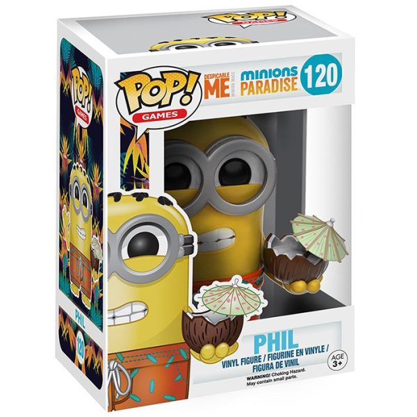 Pop Figurine Pop Phil (Minion Paradise) Figurine in box