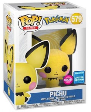 Pop Figurine Pop Pichu flocked (Pokemon) Figurine in box