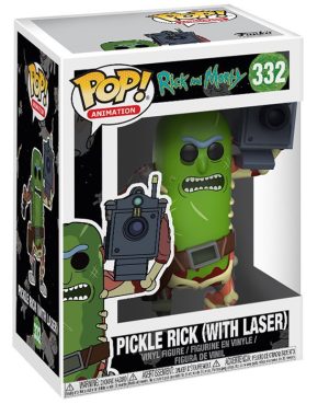 Pop Figurine Pop Pickle Rick with laser (Rick and Morty) Figurine in box