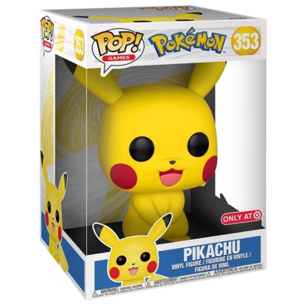 Pop Figurine Pop Pikachu 10" (Pokemon) Figurine in box