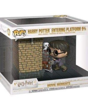 Pop Figurine Pop Movie Moments Harry Potter entering platform 9 3/4 (Harry Potter) Figurine in box