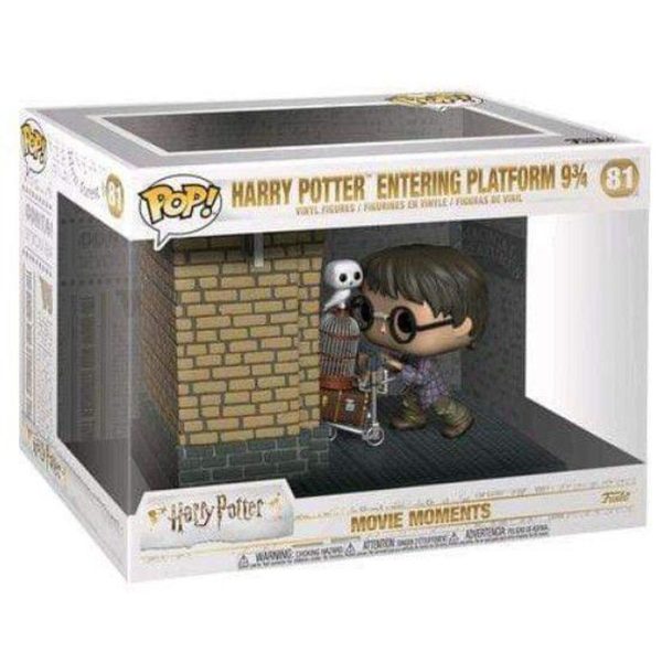Pop Figurine Pop Movie Moments Harry Potter entering platform 9 3/4 (Harry Potter) Figurine in box