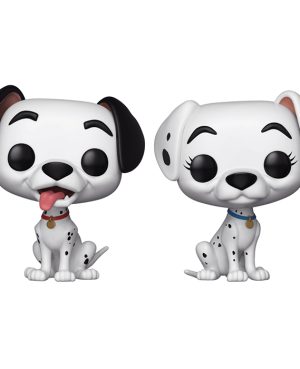 Figurines Pop Pongo et Perdita (Les 101 dalmatiens)