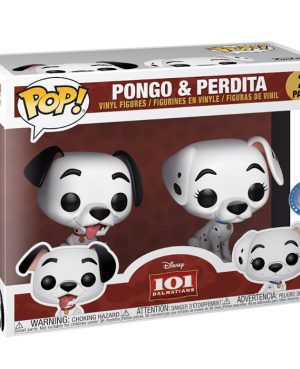 Pop Figurines Pop Pongo et Perdita (Les 101 dalmatiens) Figurine in box