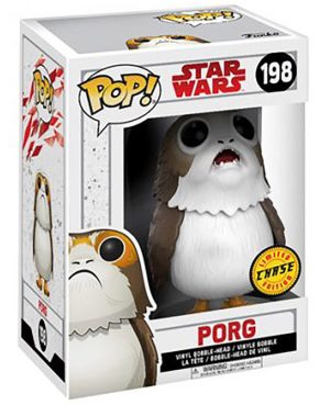 Pop Figurine Pop Porg chase (Star Wars) Figurine in box