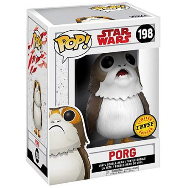 Pop Figurine Pop Porg chase (Star Wars) Figurine in box