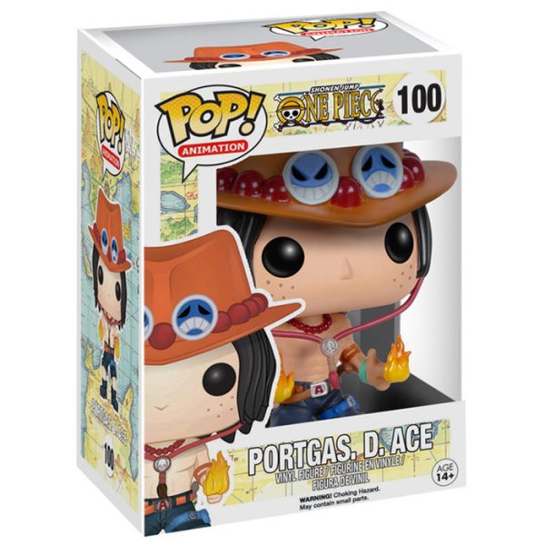 Pop Figurine Pop Portgas D. Ace (One Piece) Figurine in box
