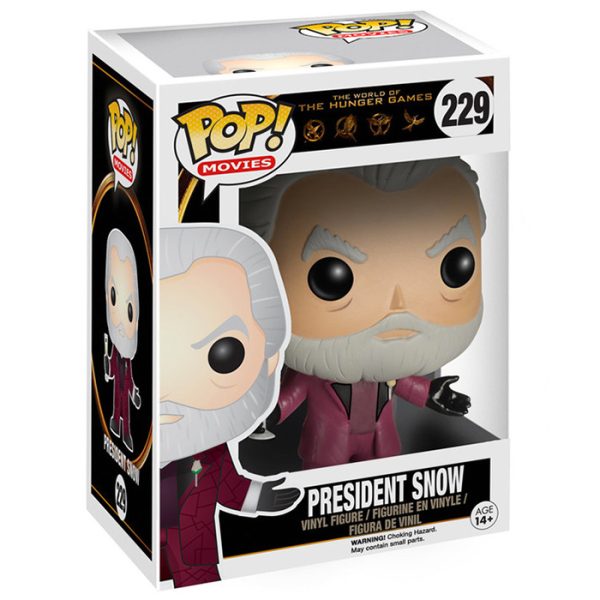 Pop Figurine Pop President Snow (The Hunger Games) Figurine in box