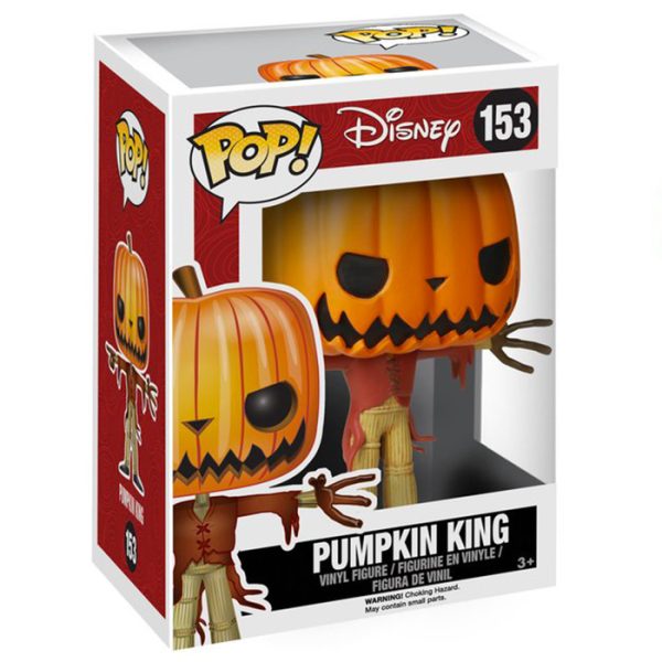 Pop Figurine Pop Pumpkin king (L'Etrange No?l de Monsieur Jack) Figurine in box