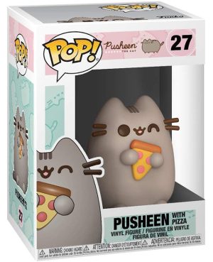 Pop Figurine Pop Pusheen with Pizza (Pusheen) Figurine in box