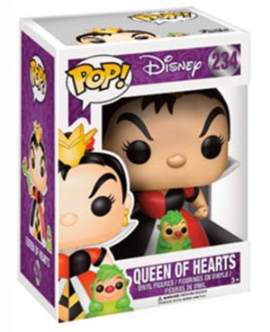 Pop Figurine Pop Queen Of Hearts (Alice Au Pays Des Merveilles) Figurine in box