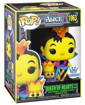 Pop Figurine Pop Queen of Hearts with King black light (Alice Au Pays Des Merveilles) Figurine in box