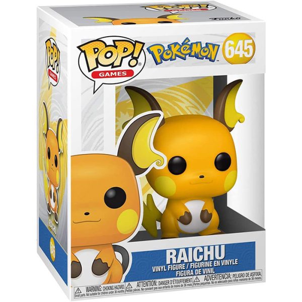 Pop Figurine Pop Raichu (Pokemon) Figurine in box