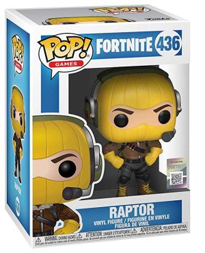 Pop Figurine Pop Raptor (Fortnite) Figurine in box