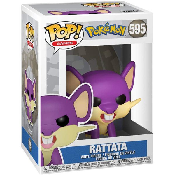 Pop Figurine Pop Rattata (Pokemon) Figurine in box