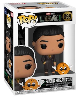 Pop Figurine Pop Ravonna Renslayer et Miss Minutes (Loki) Figurine in box