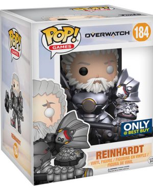 Pop Figurine Pop Reinhardt unmasked (Overwatch) Figurine in box