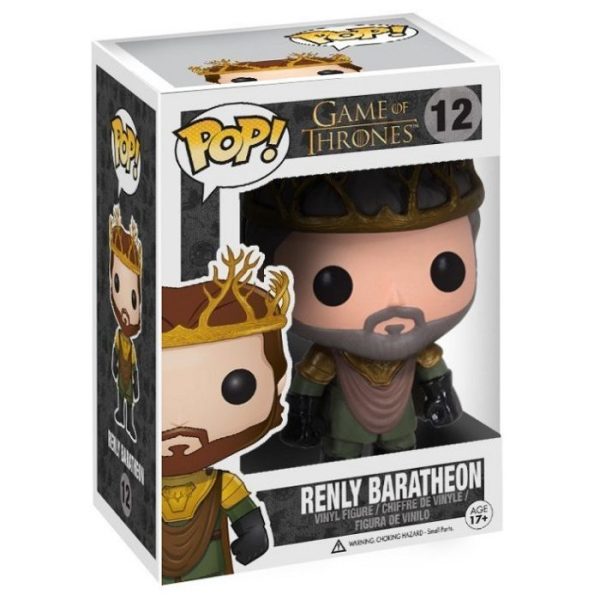 Pop Figurine Pop Renly Baratheon (Game Of Thrones) Figurine in box