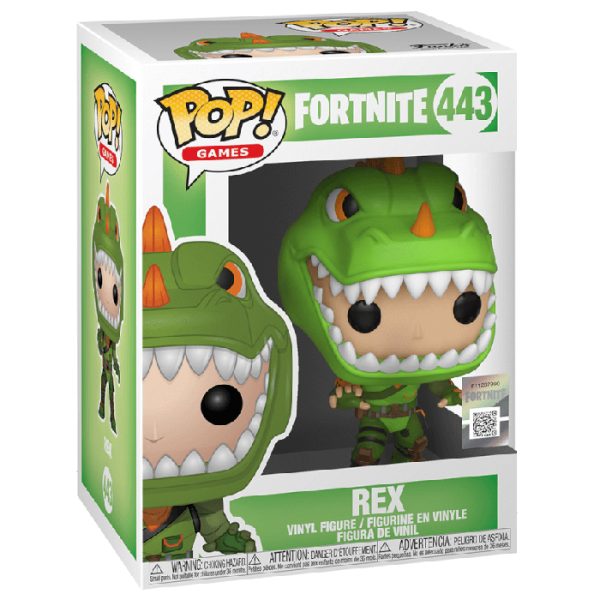 Pop Figurine Pop Rex (Fortnite) Figurine in box