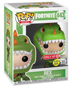 Pop Figurine Pop Rex Glows In The Dark (Fortnite) Figurine in box