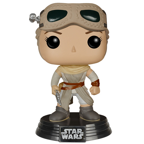 Figurine Pop Rey avec lunettes (Star Wars)
