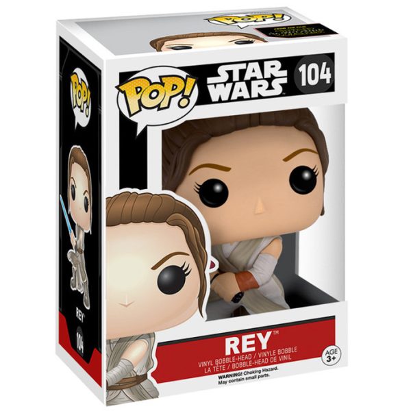 Pop Figurine Pop Rey sabre laser (Star Wars) Figurine in box