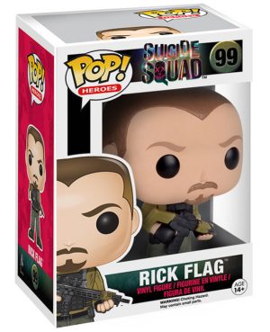 Pop Figurine Pop Rick Flag (Suicide Squad) Figurine in box