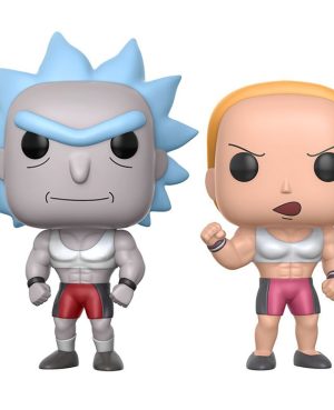 Figurines Pop Buff Rick et Buff Summer (Rick and Morty)