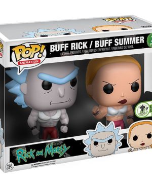 Pop Figurines Pop Buff Rick et Buff Summer (Rick and Morty) Figurine in box
