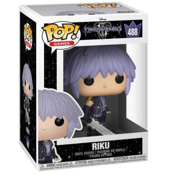 Pop Figurine Pop Riku Kingdom Hearts 3 (Kingdom Hearts) Figurine in box