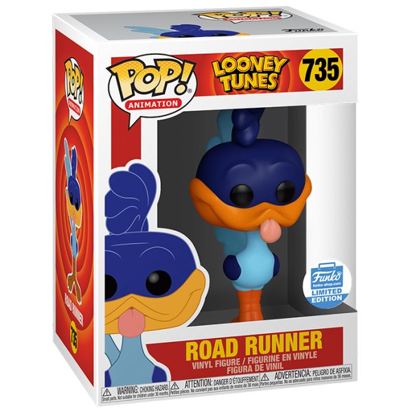 Pop Figurine Pop Road Runner (Looney Tunes) Figurine in box