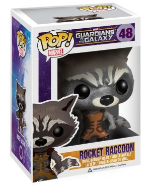 Pop Figurine Pop Rocket Raccoon (Les Gardiens De La Galaxie) Figurine in box