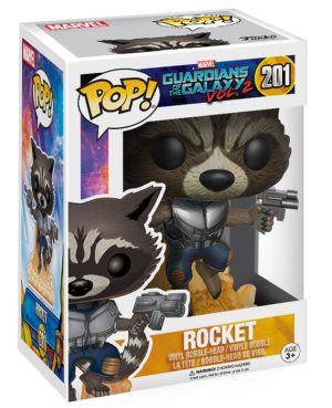 Pop Figurine Pop Rocket (Guardians Of The Galaxy Vol. 2) Figurine in box