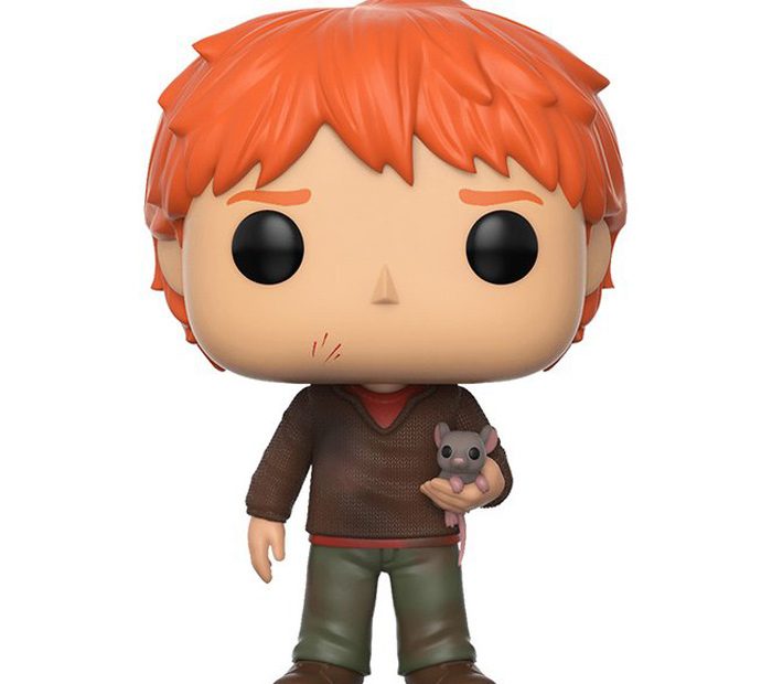Figurine Pop Ron Weasley with Scabbers (Harry Potter)