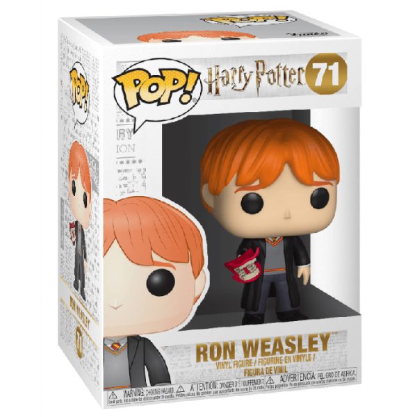 Pop Figurine Pop Ron Weasley avec Choixpeau (Harry Potter) Figurine in box