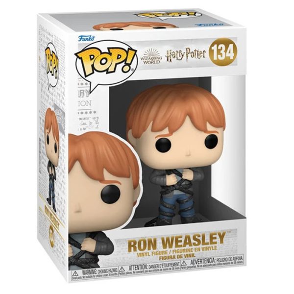 Pop Figurine Pop Ron Weasley avec Devil's Snare (Harry Potter) Figurine in box