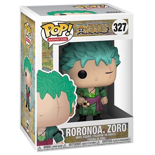 Pop Figurine Pop Roronoa Zoro (One Piece) Figurine in box