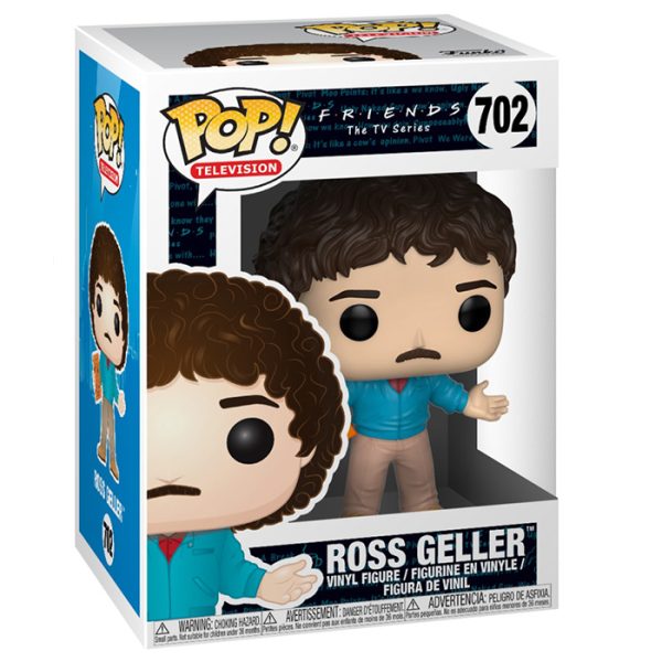 Pop Figurine Pop Ross Geller 80' (Friends) Figurine in box