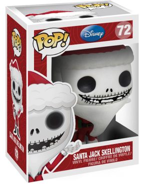 Pop Figurine Pop Santa Jack Skellington (L'Etrange No?l De Monsieur Jack) Figurine in box
