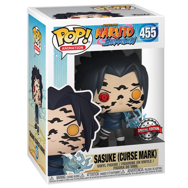 Pop Figurine Pop Sasuke curse mark (Naruto Shippuden) Figurine in box