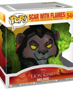 Pop Figurine Pop Scar with flames (Le Roi Lion) Figurine in box