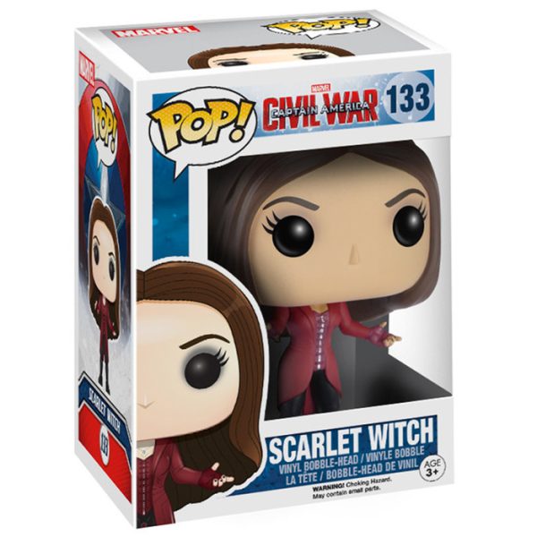 Pop Figurine Pop Scarlet Witch (Captain America Civil War) Figurine in box