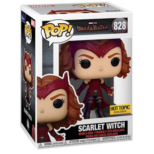 Pop Figurine Pop Scarlet Witch l?vitation (WandaVision) Figurine in box